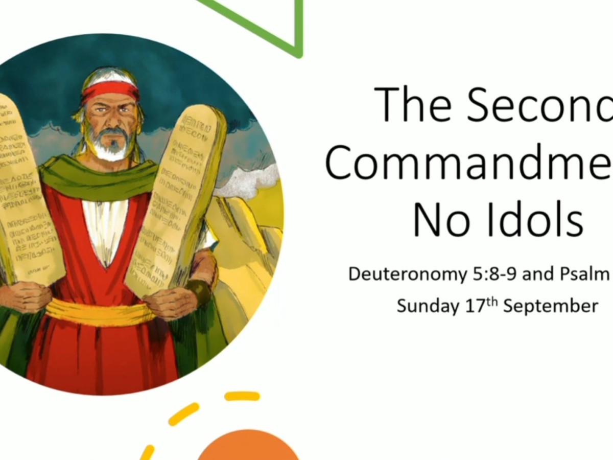 No Idols (Deuteronomy 5:8-9)